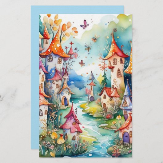 Fairyland Magic Castle Briefpapier (Vorne/Hinten)