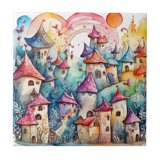 Fairyland Magic Castle Fliese (Vorderseite)