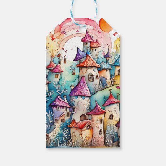 Fairyland Magic Castle Geschenkanhänger (Vorderseite)