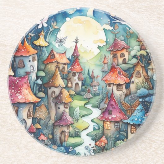 Fairyland Magic Castle Getränkeuntersetzer (Vorne)