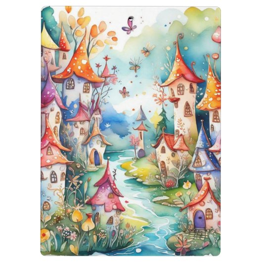 Fairyland Magic Castle Klemmbrett (Rückseite)