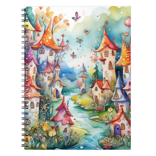 Fairyland Magic Castle Notizblock (Vorderseite)