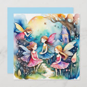 Fairyland Magic Feen Einladung (Vorne/Hinten)