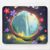 Fairyland Waterfall Mouse Pad Mousepad (Vorne)