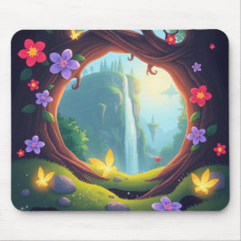 Fairyland Waterfall Mouse Pad Mousepad