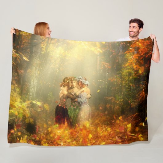 FAIRYS IM WALD FLEECEDECKE (Beispiel)