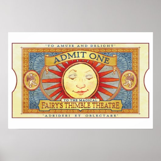 Fairy's Thimble Theater Poster (Vorne)