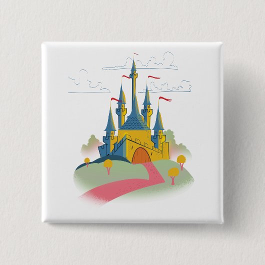 Fairytail Castle Button (Vorderseite)