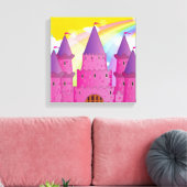Fairytail Castle Leinwanddruck (Insitu (Wohnzimmer))