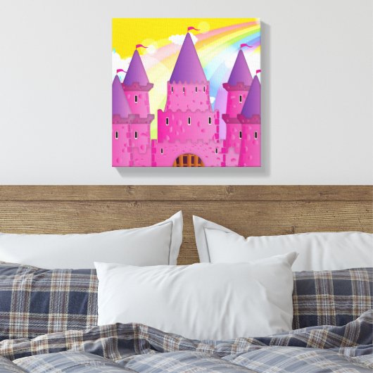 Fairytail Castle Leinwanddruck (Insitu (Schlafzimmer))