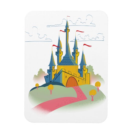 Fairytail Castle Magnet (Vertikal)