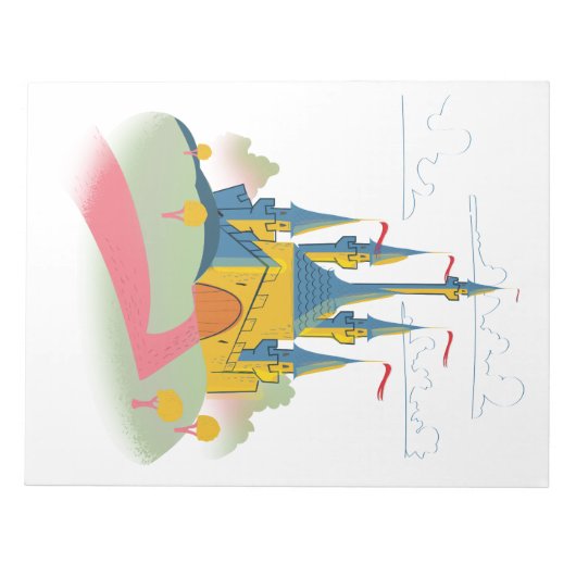 Fairytail Castle Notizblock (Vorderseite)