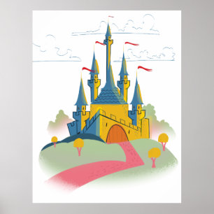 Fairytail Castle Poster