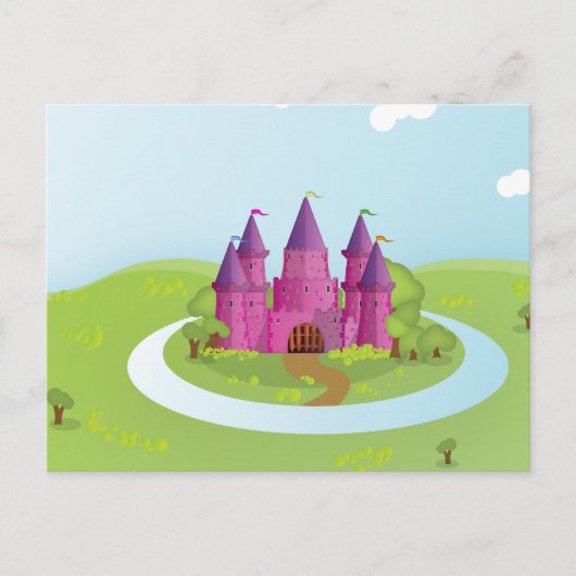 Fairytail Castle Postkarte (Vorderseite)