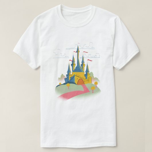 Fairytail Castle T-Shirt (Design vorne)