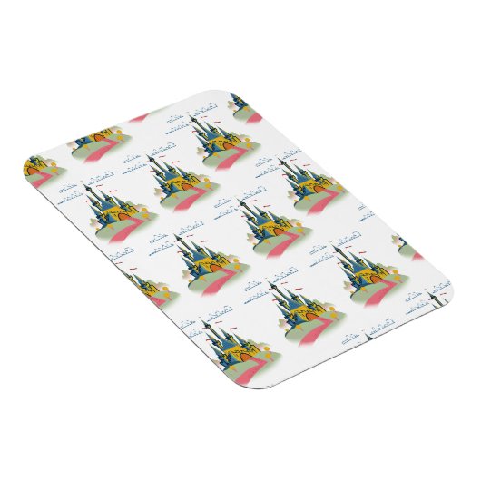 Fairytail-Schlossmuster Magnet (Rechte Seite)