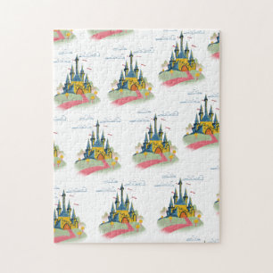 Fairytail-Schlossmuster Puzzle