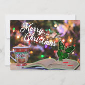 Fairytail Story Book Foto Weihnachtskarte Einladung (Rückseite)