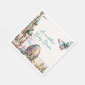 Fairytale Baby Dragon Egg Serviette (Ecke)