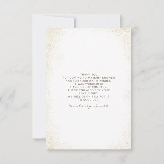 Fairytale Babydusche Klein Danke (Rückseite)