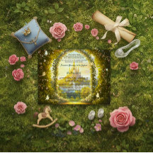 Fairytale Bezaubernde Prinzessin Burg Storybook