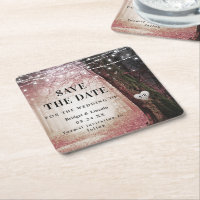 Fairytale Bezaubernde Rose Rosa Save the Date