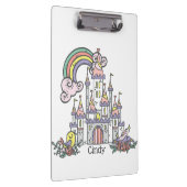 Fairytale Burg Individuelle Name Princess Klemmbrett (Rechts)