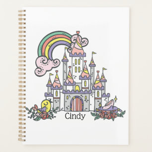 Fairytale Burg Individuelle Name Princess Planer