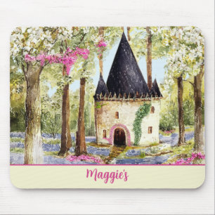 Fairytale Burg Mit Monogramm Mousepad