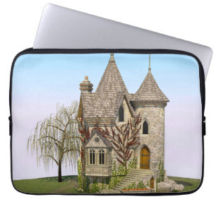 Fairytale Burg Perfekt zum Geburtstag und Fantasy- Laptopschutzhülle