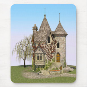 Fairytale Burg Perfekt zum Geburtstag und Fantasy- Mousepad