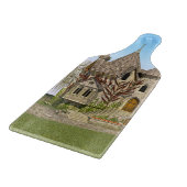 Fairytale Burg Perfekt zum Geburtstag und Fantasy- Schneidebrett (Ecke)