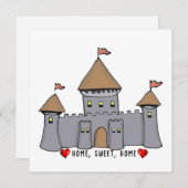 Fairytale Castel Locarno Einladung (Vorne/Hinten)