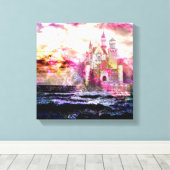 Fairytale Castel Locarno Leinwanddruck (Insitu (Holzboden))