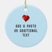 Fairytale Castle Keramik Ornament (Hinten)