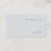 Fairytale Castle Purple Floral Gold Compass Visitenkarte (Rückseite)