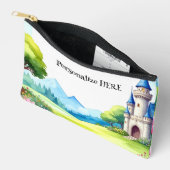 Fairytale Castle Zippered Pouch Accessory Bag Zubehörtasche (Offen)