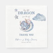 Fairytale Dreamy Dragon Baby Dusche Serviette (Vorderseite)