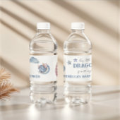 Fairytale Dreamy Dragon Baby Dusche Wasserflaschenetikett