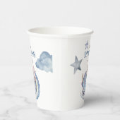 Fairytale Dreamy Dragon Baby Shower Pappbecher (Rechts)