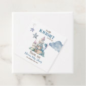 Fairytale Dreamy Dragon Blue Knight Baby Dusche Geschenkanhänger (Beispiel)