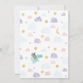 Fairytale Einladung, Royal Princess Party Einladung (Rückseite)