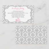 Fairytale Einmal bei einem Time Book Request Graur Begleitkarte (Vorne/Hinten)