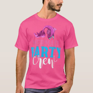 Fairytale Fantasy Creature Meerjungfrau Party Crew T-Shirt
