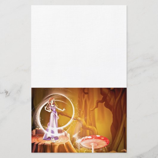 Fairytale Fantasy Destiny Whimsical Dreams Briefpapier (Vorderseite)