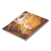 Fairytale Fantasy Destiny Whimsical Dreams Notizblock (Rotiert)