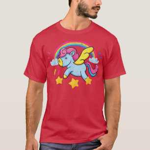 Fairytale Fantasy Rainbow Magic Animal Niedlich Un T-Shirt