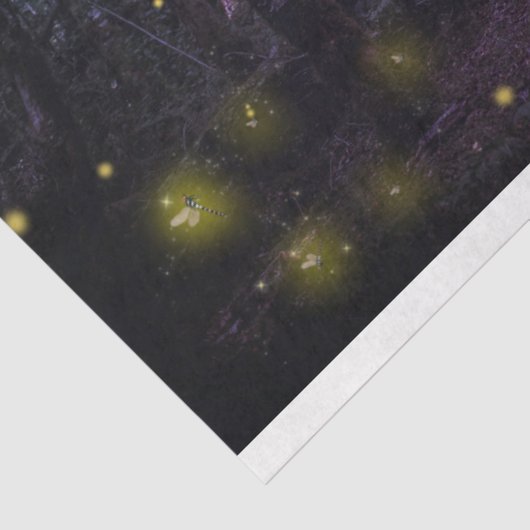 Fairytale Firefest Forest Fantasy Decoupage Seidenpapier (Ausschnitt)