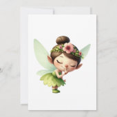 Fairytale Forest Birthday Einladung (Rückseite)