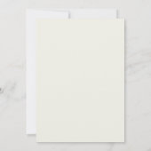 Fairytale Forest Castle Hochzeit Einladung (Rückseite)